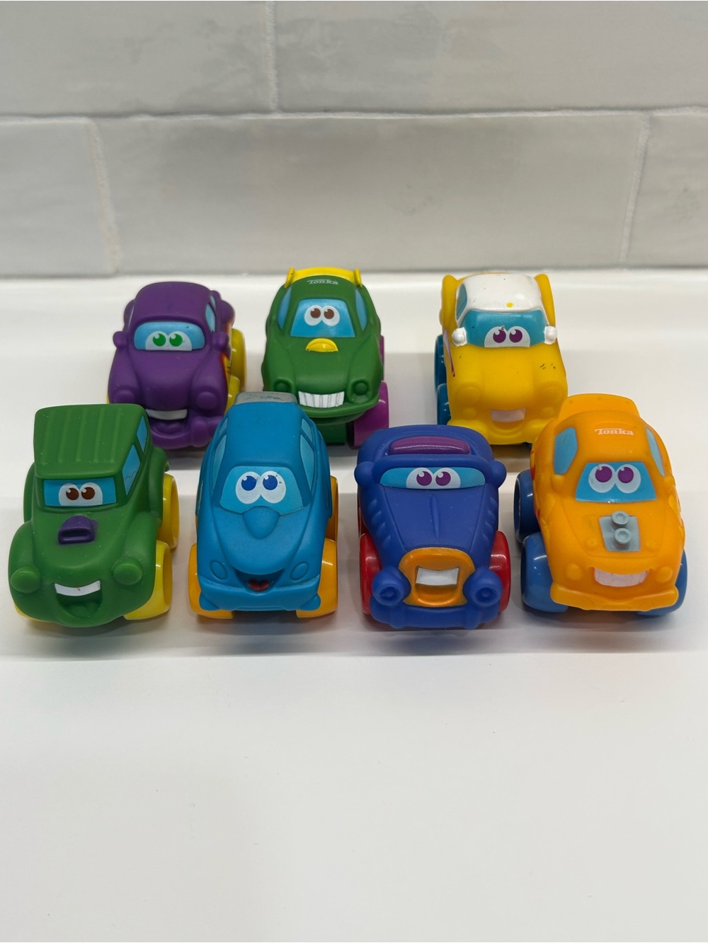 Tonka Chuck And Friends Wheel Pals Set Of 7 (b9)